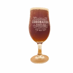 Coronation Ale Glass