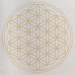 Esterilla De Yoga "Leela" Flor De Vida 15 Esterilla De Yoga "Leela" Flor De Vida -Yogaye Ventas flor vida leela beige esterilla