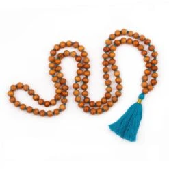 Japa Mala De Sándalo 20 Japa Mala De Sándalo -Yogaye Ventas japa mala turquesa collar meditacion