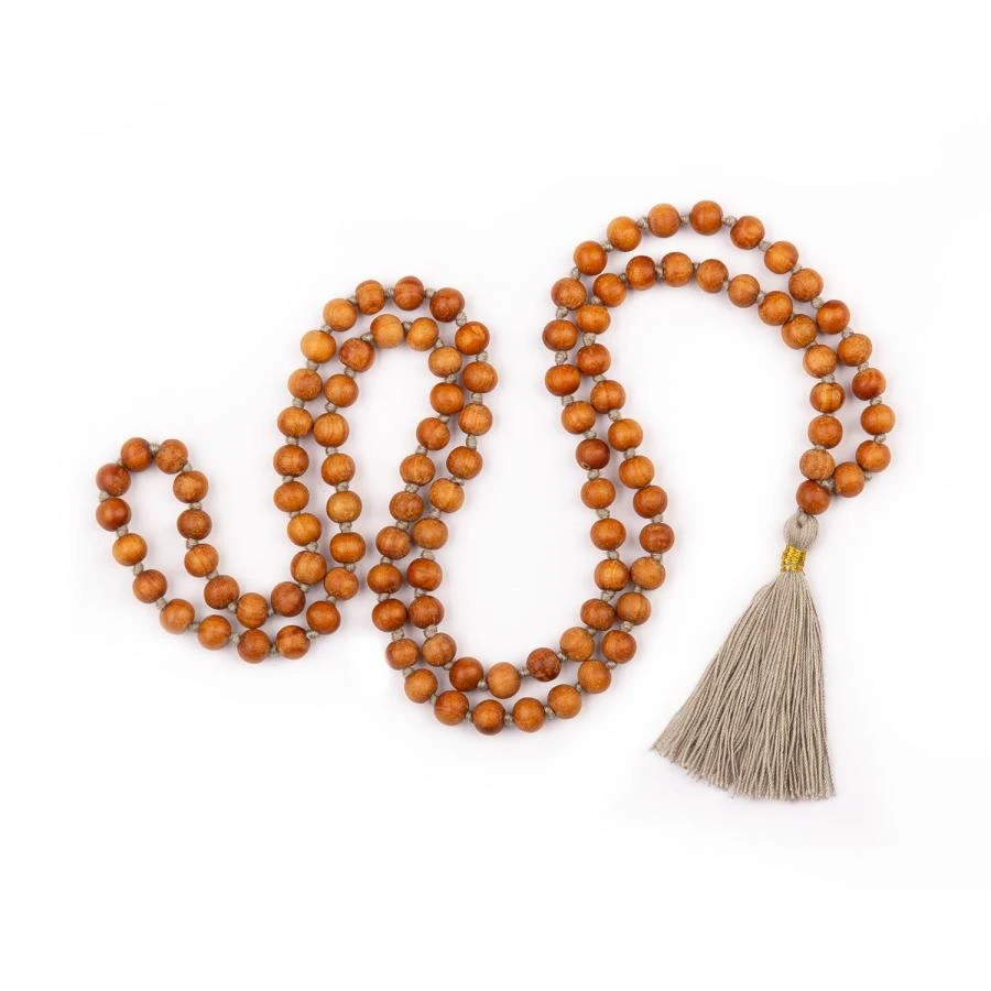 Japa Mala De Sándalo 6 Japa Mala De Sándalo - Imagen 4