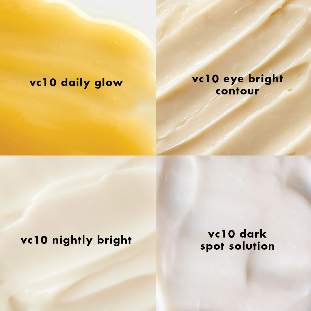 Vc10 Daily Glow + Vc10 Nightly Bright + Vc10 Eye Bright Contour + Vc10 Dark Spot Solution 4 Vc10 Daily Glow + Vc10 Nightly Bright + Vc10 Eye Bright Contour + Vc10 Dark Spot Solution - Imagen 2