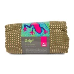 Toalla Para Esterilla -Yogaye Ventas toalla verde caqui yoga absorvente