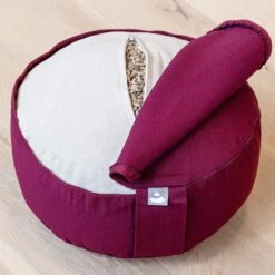 Zafu Rondo ECO -Yogaye Ventas zafu eco espelta relleno interior